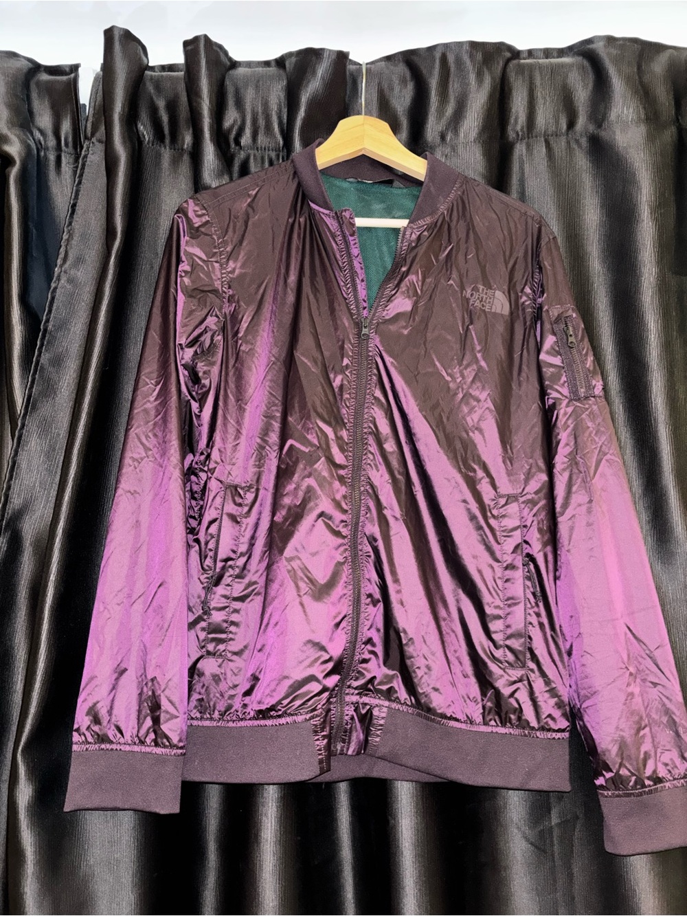 The North Face Women's Iridescent Purple Bomber Jacket